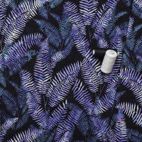 Cotton - Bali Batik - Black Grape