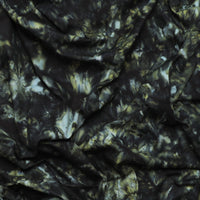 Cotton - Bali Batik - Tie Dye - Black Jade