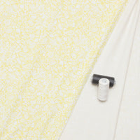 Cotton - Knit - Laguna Print - Lemon