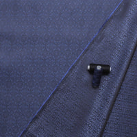 Poly Viscose - Lining - Brocade - Blue