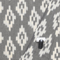 Cotton - Bali Ikat - Black Ikat