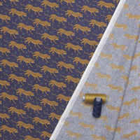 Rifle Paper Co. - Cotton - Camont - Jaguar - Navy