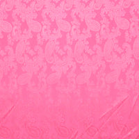 Poly Viscose - Lining - Paisley - Bright Pink