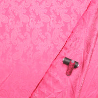 Poly Viscose - Lining - Paisley - Bright Pink