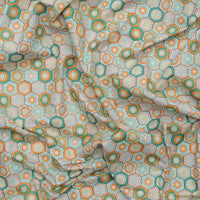 Cotton - Not Your Grannys Squares - Flower Hexagon