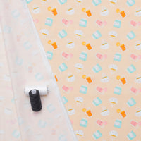 Cotton - Rise and Shine - Raise Your Glass - Peach