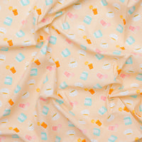 Cotton - Rise and Shine - Raise Your Glass - Peach