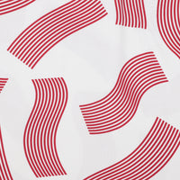 Cotton - Perla Knit - Ecru Red