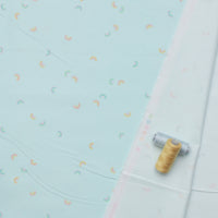 Cozy Cotton - Flannel - Rainbows - Mint