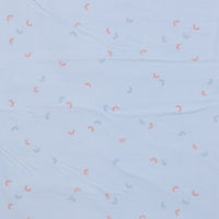 Cozy Cotton - Flannel - Rainbows - Cornflower