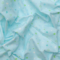 Cozy Cotton - Flannel - Hearts - Blue