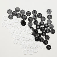Resin 4 Hole Button - 25mm - Assorted