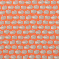 Ruby Star - Cotton - Spooky Darlings - Pumpkins - Orange