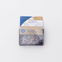 KLASSE´ - Glass Head Pins - red/white