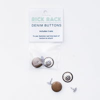 Jean Button - 17mm - 2 Sets - Assorted