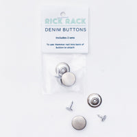 Jean Button - 17mm - 2 Sets - Assorted