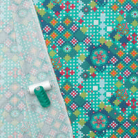 Cotton - Love Always - Postage Due - Jade