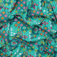 Cotton - Love Always - Postage Due - Jade