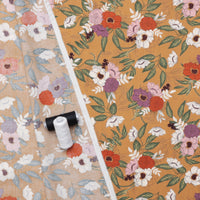 Moda - Cotton - Slow Stroll - Bouquet - Golden