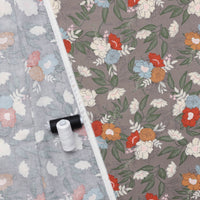 Moda - Cotton - Slow Stroll - Bouquet - Walnut