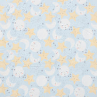 Moda - Flannel - D Is For Dream - Star And Moon - Blue