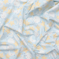 Moda - Flannel - D Is For Dream - Star And Moon - Blue