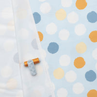 Moda - Flannel - D Is For Dream - Polka Dot - Blue