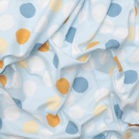 Moda - Flannel - D Is For Dream - Polka Dot - Blue