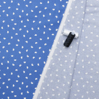 Lewis & Irene - Cotton - Dino Glow - Dino Blender - Blue