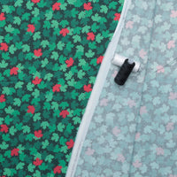 Cotton - Festive Canada - Maple Leaf - Green