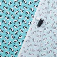 Cotton - Purr Fect Cats - Turquoise