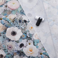 Cotton - Farmhouse Blooms - Digital Print - Blooms