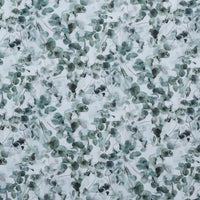 Cotton - Farmhouse Blooms - Digital Print - Eucalyptus