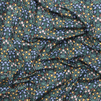 Rifle Paper Co. - Cotton - Bramble - Lottie - Black Multi