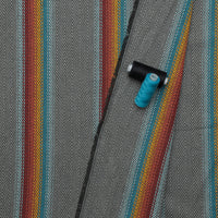 Cotton - Baja Blanket - Stripe - Shadow