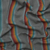 Cotton - Baja Blanket - Stripe - Shadow