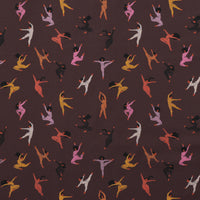 Ruby Star - Cotton - Linear - Leap - Caviar