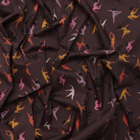 Ruby Star - Cotton - Linear - Leap - Caviar