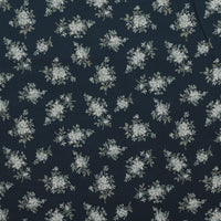 Sevenberry - Cotton - Petite Nostalgia - Small Flower - Navy