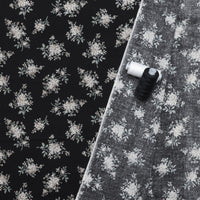 Sevenberry - Cotton - Petite Nostalgia - Small Flower - Black