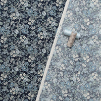 Sevenberry - Cotton - Petite Nostalgia - Large Flower - Navy