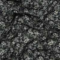 Sevenberry - Cotton - Petite Nostalgia - Large Flower - Black