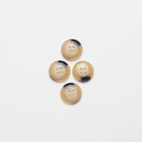 Buttons - 4-Hole - Cinnamon Bun - Assorted Sizes