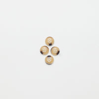 Buttons - 4-Hole - Cinnamon Bun - Assorted Sizes