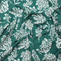 Tencel - Sienna - Print - Emerald Green