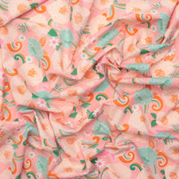 Ruby Star - Cotton - Curio - Large Floral - Balmy