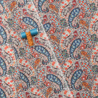 Liberty - Tana Lawn - Bourton - Navy Orange
