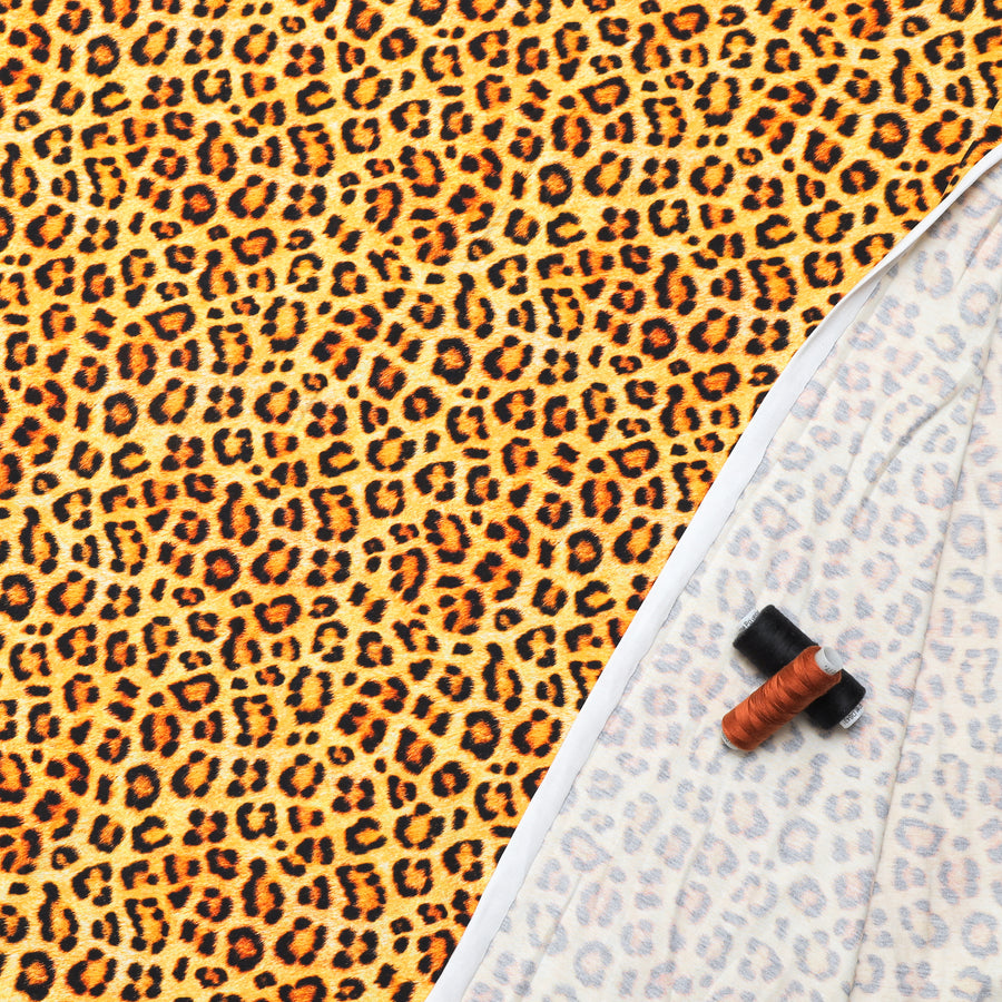 Cotton - Knit - Animal Kingdom - Cheetah