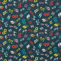 Ruby Star - Cotton - Adorn - Earrings - Peacock