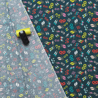 Ruby Star - Cotton - Adorn - Earrings - Peacock